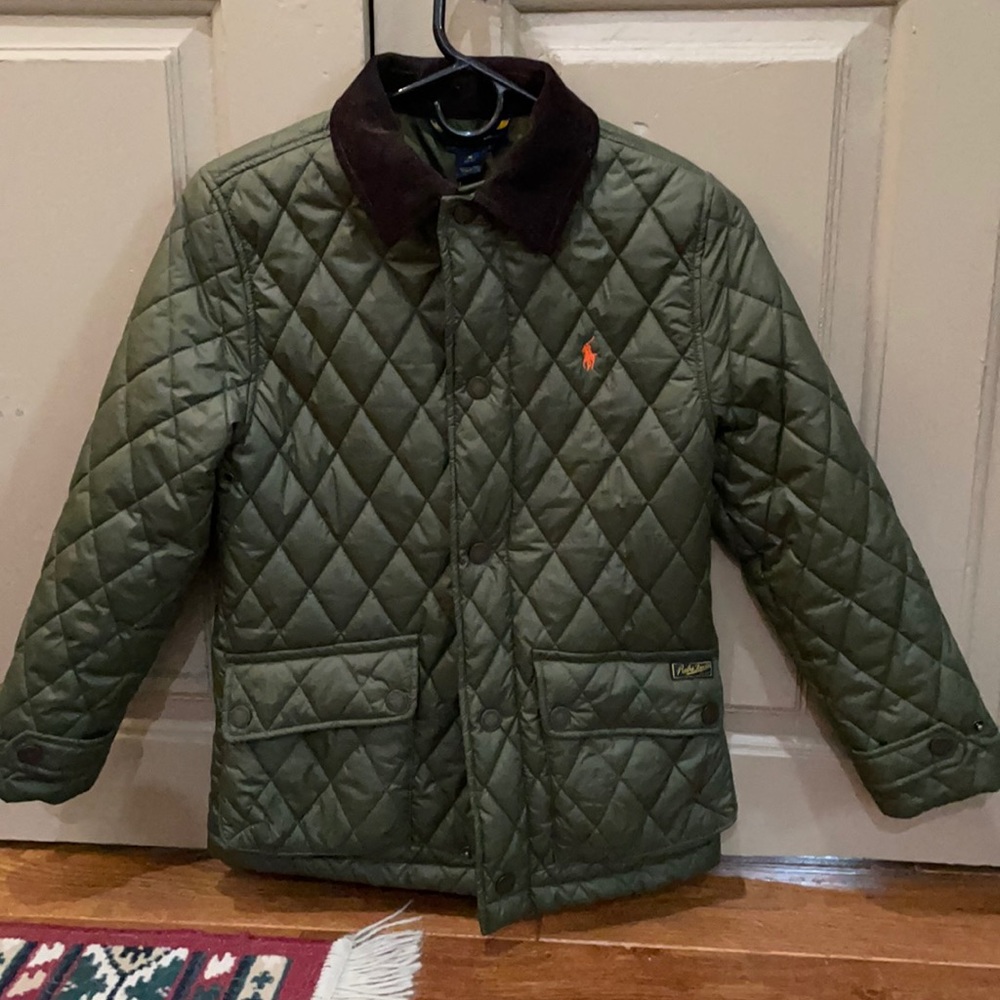 Perfect condition Ralph Lauren quilted jacket, age 10-12